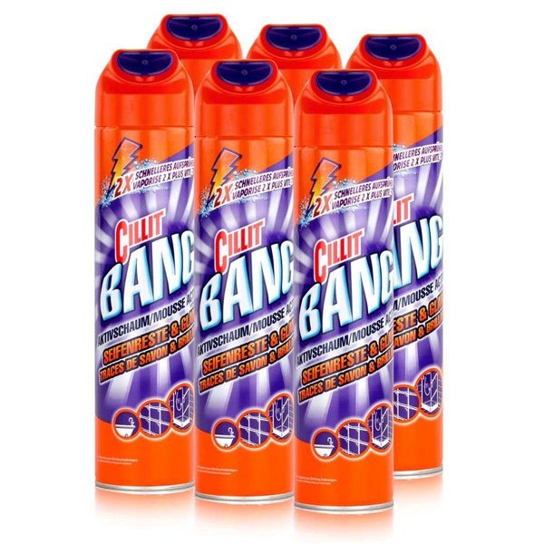 Cillit Bang Active Foam Soap Scum & Shine